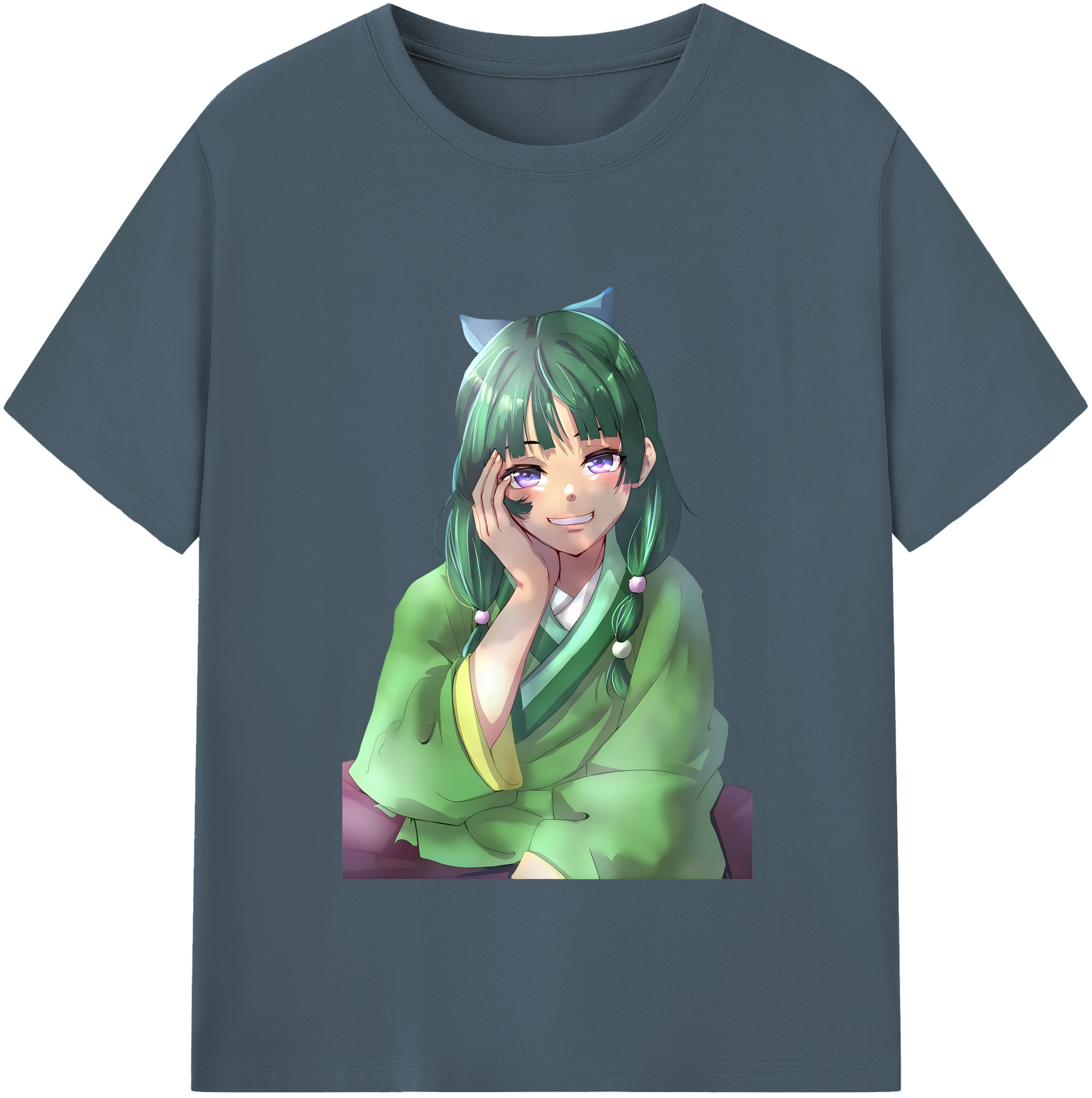 （画像用） 薬屋のひとりごと The Apothecary Diaries 綿100％半袖Tシャツ（フロントプリント）